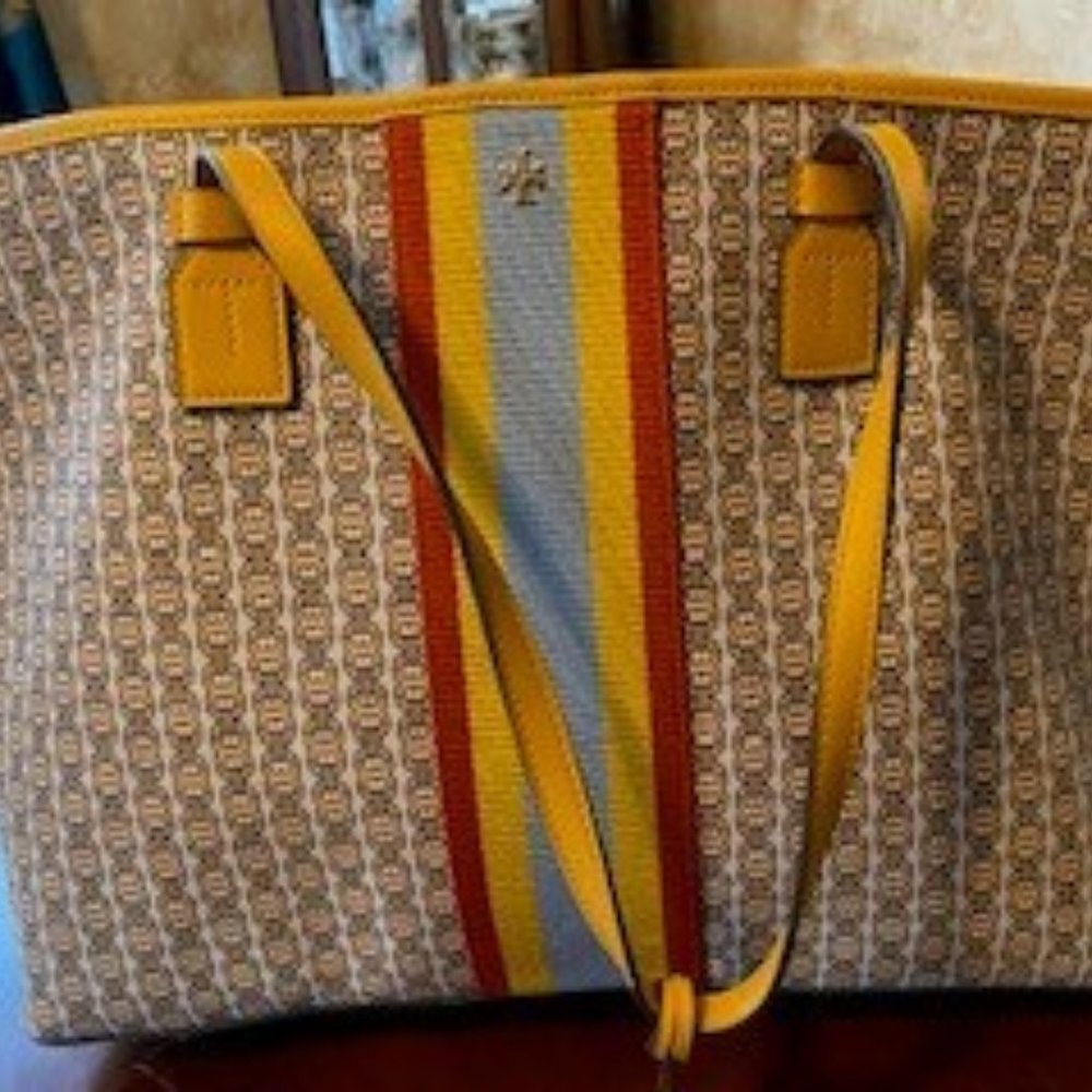 Tony Burch Stripped Tote/Computer or Diaper Bag